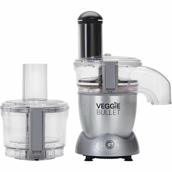 Veggie Bullet 3-in-1 Food Processor - Spiralizer, Shredder & Slicer - Picture 2 of 5